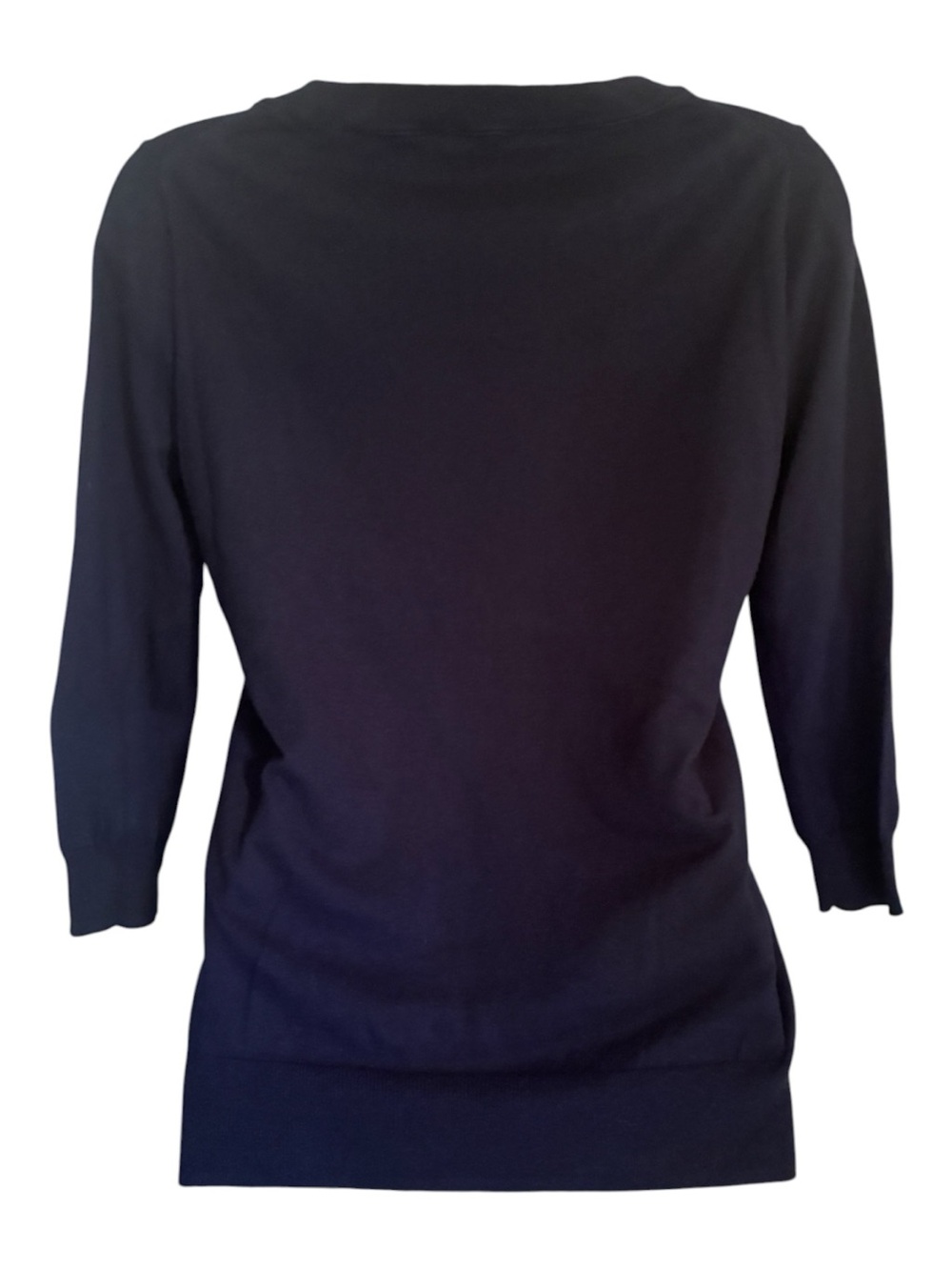 J Crew Navy Preppy Cape Cod Nautical Coastal Grandma Sweater Red Lobster Sz XS - Picture 3 of 7